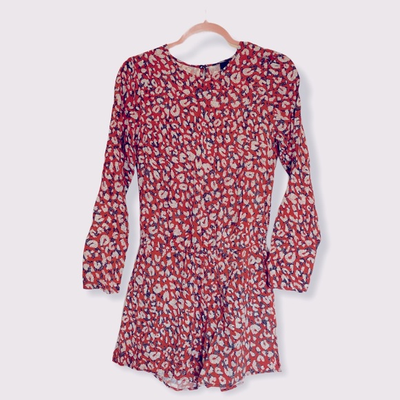 H&M Animal Print Romper Jumpsuit - Picture 1 of 5